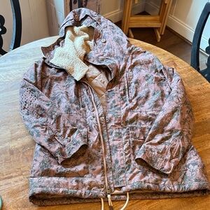 Burton Tan Quilted Jacket